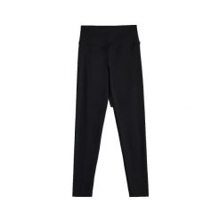 Damskie legginsy 4F FNK F411. Czarne legginsy 4f, bez wzorów, z dzianiny, sportowe, długie. Za 127.50 zł.