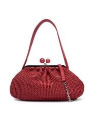 Weekend Max Mara Torebka 2615511105650 Różowy. Czerwone kopertówki Weekend Max Mara, bez wzorów, z materiału, wizytowe, bez dodatków. Za 1,579.00 zł.