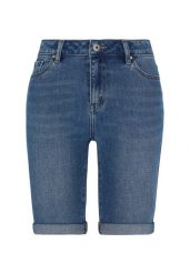Szorty jeansowe, Slim Fit, E-NEDA. Niebieskie szorty Volcano, bez wzorów, z bawełny, klasyczne. Za 149.99 zł.