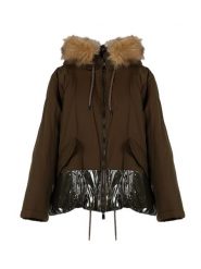 Pinko Kurtka "Circus Parka" | 1G16AW Y7HJ | Kobieta | Wojskowa Zieleń. Zielone kurtki Pinko, na zimę, bez wzorów, z poliamidu, militarne, bez kaptura. W wyprzedaży za 699.00 zł.