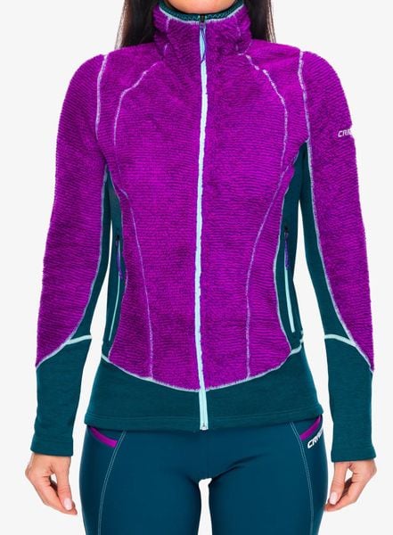 Bluza damska rozpinana Crazy Pull Exit Extrafleece. Fioletowe bluzy Crazy, m, bez wzorów, z materiału, bez kaptura. Za 702.89 zł.