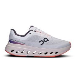 Buty do biegania damskie On Cloudsurfer Next white/flame. Białe buty do biegania On, bez wzorów, z materiału, bez zapięcia, do biegania. Za 579.99 zł.