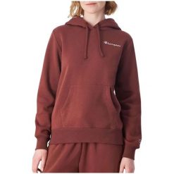 Bluza damska Champion Hooded. Czerwone bluzy Champion, s, bez wzorów, z bawełny, sportowe, bez ramiączek, z kapturem. Za 220.99 zł.