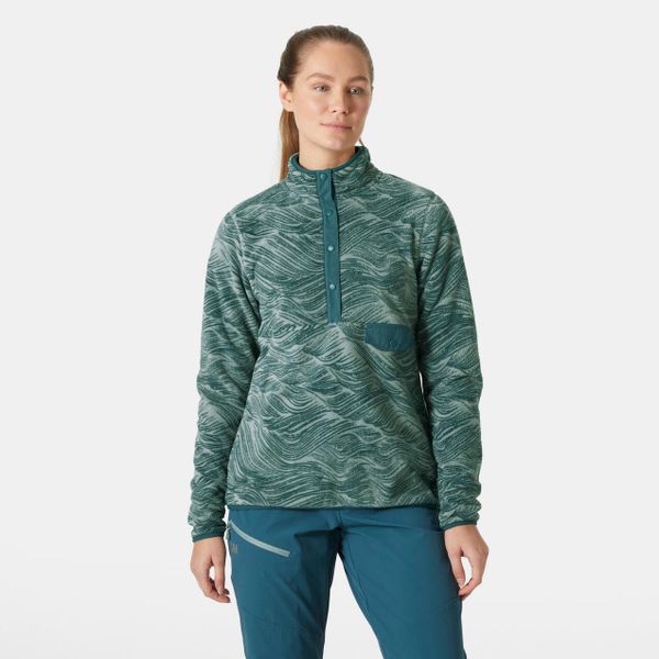 Damski polar Helly Hansen Maridalen. Zielone bluzy z polaru Helly Hansen, bez wzorów, z polaru, trekkingowe. Za 426.50 zł.