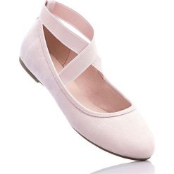 Baleriny bonprix stary róż. Czerwone baleriny bonprix, w paski, retro. Za 54.99 zł.