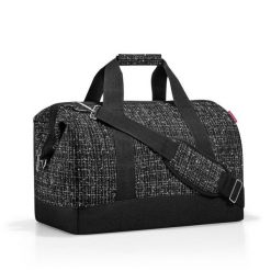 Torba ALLROUNDER L, bouclé black. Czarne torby podróżne Reisenthel, bez wzorów, z materiału, na ramię. Za 313.00 zł.