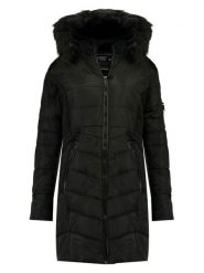 Canadian Peak Parka "Armonica" w kolorze czarnym rozmiar: L. Czarne płaszcze Canadian Peak, l, bez wzorów, bez kaptura. Za 220.12 zł.