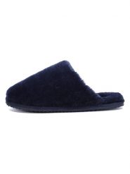 ISLAND BOOT Kapcie "Faya" w kolorze granatowym rozmiar: 42. Niebieskie kapcie Island Boot, bez wzorów. Za 133.45 zł.