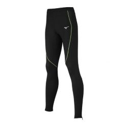 Ekskluzywne legginsy damskie Mizuno JPN. Czarne legginsy Mizuno, bez wzorów, z materiału, długie. Za 207.20 zł.
