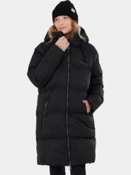 Płaszcz Zimowy Damski Fundango Vanessa. Czarne płaszcze FUNDANGO, na zimę, m, bez wzorów, z poliesteru, eleganckie, bez kaptura. Za 499.00 zł.