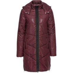 Płaszcz pikowany bonprix bordowo-czarny. Płaszcze marki House. Za 139.99 zł.