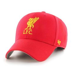 Czapka z daszkiem 47 Brand Liverpool F.C czerwona EPL-MVP04WBV-RDG. Czerwone czapki z daszkiem 47 Brand, bez wzorów. Za 101.00 zł.