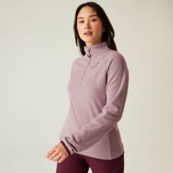 Polar damski z suwakiem 1/4 Switch Up Dare 2b. Fioletowe bluzy z polaru Dare 2b, bez wzorów, z polaru, trekkingowe. W wyprzedaży za 189.99 zł.