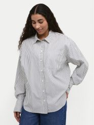 Kaffe Koszula Jerrie 10508974 Czarny Regular Fit. Czarne koszule Kaffe, bez wzorów, z bawełny, bez kołnierzyka, bez ramiączek. Za 149.99 zł.