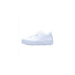 Buty Kobieta Puma Cali Sport biały. Białe buty treningowe Puma, bez wzorów, ze skóry, bez zapięcia, trekkingowe. Za 425.35 zł.