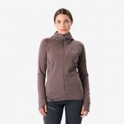 Sweter damski trekkingowy Simond Merino Resist. Brązowe swetry SIMOND, m, bez wzorów, z elastanu, sportowe, bez ramiączek. Za 349.99 zł.