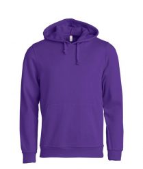 Clique Basic Hoody – bluza z kapturem unisex, wykończenie antymech – bright. Czerwone bluzy CLIQUE, xl, bez wzorów, z bawełny, bez ramiączek, z kapturem. Za 172.75 zł.