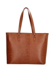 Charm Shopper bag "Midwood" w kolorze karmelowym - 45 x 31 x 13 cm rozmiar: onesize. Brązowe shopper bag Charm, bez wzorów, z materiału, na ramię, bez dodatków. Za 158.84 zł.