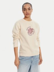 Roxy Bluza Vl Surf Stoked Hoodie Brushed ERJFT05028 Beżowy Regular Fit. Brązowe bluzy Roxy, m, bez wzorów, z bawełny, bez ramiączek, bez kaptura. Za 209.99 zł.