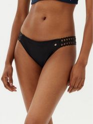 BOSS Dół od bikini Eyelet 50540658 Czarny Regular Fit. Czarne bikini Boss, bez wzorów, z syntetyku. Za 249.99 zł.