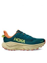Hoka Buty do biegania Challanger 8 1168717 Niebieski. Niebieskie buty treningowe HOKA, bez wzorów, z materiału, bez zapięcia, do biegania. Za 719.99 zł.