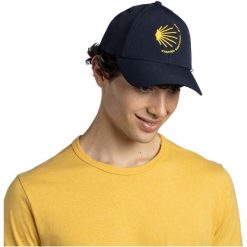 Czapka z daszkiem BUFF SUMMIT CAP CAMINO DE SANTIAGO. Niebieskie czapki z daszkiem Buff, na lato, bez wzorów, z elastanu, sportowe. Za 129.99 zł.