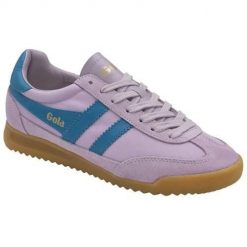 Buty do chodzenia damskie Gola Tornado. Fioletowe buty treningowe Gola, bez wzorów, z materiału, bez zapięcia, trekkingowe. Za 315.00 zł.