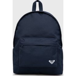 Roxy plecak 4202929190 damski kolor granatowy duży gładki. Niebieskie plecaki Roxy, bez wzorów, do ręki, bez dodatków. Za 119.99 zł.