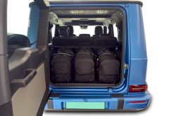 Torby Do Bagażnika Mercedes-Benz G Eq Ev 2024+ 3Szt Kjust. Czarne torby podróżne KJUST, bez wzorów, z kauczuku. Za 1,140.00 zł.