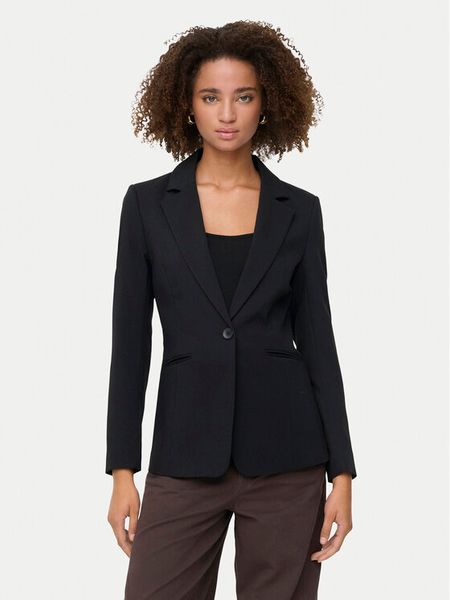 ONLY Marynarka Niko 15363900 Czarny Slim Fit. Czarne marynarki i żakiety ONLY, bez wzorów, z syntetyku, bez ramiączek. Za 229.99 zł.