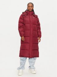 Tommy Jeans Kurtka puchowa Alaska DW0DW18860 Bordowy Regular Fit. Czerwone kurtki Tommy Jeans, l, bez wzorów, z jeansu, bez kaptura. Za 799.99 zł.