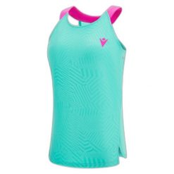 Damski tank top Macron Prime Cc Iciar. Czerwone topy Macron, bez wzorów, sportowe, bez kołnierzyka, bez ramiączek. Za 241.00 zł.