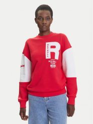 Pepe Jeans Bluza Red Bull Racing Panel Team RL580010 Czerwony Relaxed Fit. Czerwone bluzy Pepe Jeans, l, bez wzorów, z bawełny, bez kaptura. Za 689.99 zł.