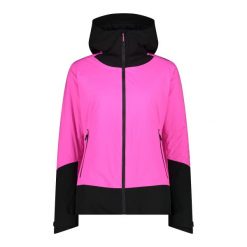 Kurtka narciarska damska z odpinanym kapturem CMP. Czerwone kurtki narciarskie CMP, xs, bez wzorów, narciarskie. Za 626.50 zł.