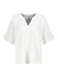 Sublevel Bluzka w kolorze białym rozmiar: XL. Białe bluzki Sublevel, xl, bez wzorów, bez kołnierzyka, bez ramiączek. Za 70.08 zł.