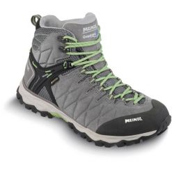 Buty trekkingowe damskie MEINDL Mondello Lady Mid GTX. Szare trekkingi MEINDL, bez wzorów, z gore-texu, bez zapięcia, trekkingowe, gore-tex. Za 934.15 zł.