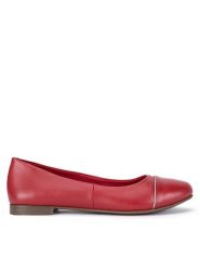 Lasocki Baleriny RST-ERICA-49 Czerwony. Czerwone baleriny Lasocki, bez wzorów, bez obcasa, bez zapięcia. Za 139.99 zł.