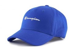 Czapka z daszkiem Champion Baseball. Niebieskie czapki z daszkiem Champion, bez wzorów, z bawełny, klasyczne. Za 59.00 zł.