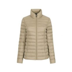 Damska kurtka puchowa JOTT Cha Noos. Brązowe kurtki jott, xs, bez wzorów, z materiału, eleganckie, bez kaptura. Za 532.99 zł.