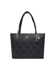 Guess Torebka Noelle II HWSO96 72250 Szary. Szare shopper bag Guess, z aplikacjami, ze skóry, bez dodatków. Za 679.99 zł.