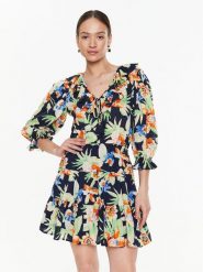 Lauren Ralph Lauren Sukienka codzienna 250889366001 Kolorowy Regular Fit. Sukienki Lauren Ralph Lauren, na co dzień, bez wzorów, z bawełny, bez kołnierzyka, bez ramiączek, proste. Za 679.99 zł.