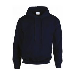 Bluza z kapturem Gildan Heavy Blend. Niebieskie bluzy z kapturem GILDAN, xl, bez wzorów, z bawełny, z kapturem. Za 81.05 zł.