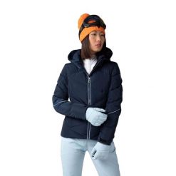 Kurtka Narciarska Rossignol damska W Staci pearly JKT granatowa. Niebieskie kurtki narciarskie Rossignol, na zimę, xs, bez wzorów, bez kaptura, narciarskie. W wyprzedaży za 1,211.60 zł.