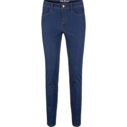 Dżinsy "Premium-stretch" SKINNY bonprix ciemnoniebieski. Jeansy marki bonprix. Za 109.99 zł.
