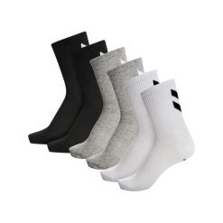 Skarpetki Hummel hmlCHEVRON 6-PACK SOCKS uniwersalne. Białe skarpetki Hummel, bez wzorów. Za 89.00 zł.
