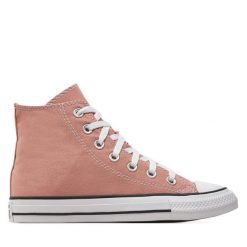 Trampki Converse. Brązowe trampki Converse, bez wzorów, retro, bez zapięcia. Za 419.99 zł.
