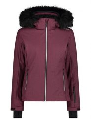 CMP Kurtka narciarska w kolorze fioletowym rozmiar: 38. Różowe kurtki narciarskie CMP, bez wzorów, z tkaniny, bez kaptura, narciarskie. Za 346.18 zł.