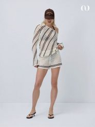 LeGer Szorty "Laren" w kolorze kremowym rozmiar: 34. Brązowe szorty LeGer, bez wzorów, z bawełny. Za 152.99 zł.