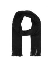Guess Szalik AM9673 POL03 Czarny. Czarne szaliki i kominy Guess, z aplikacjami, z poliesteru. Za 234.99 zł.