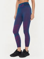 EA7 Emporio Armani Legginsy 6DTP51 TJDGZ 2519 Niebieski Slim Fit. Niebieskie legginsy EA7 Emporio Armani, bez wzorów, z syntetyku, sportowe. Za 219.99 zł.